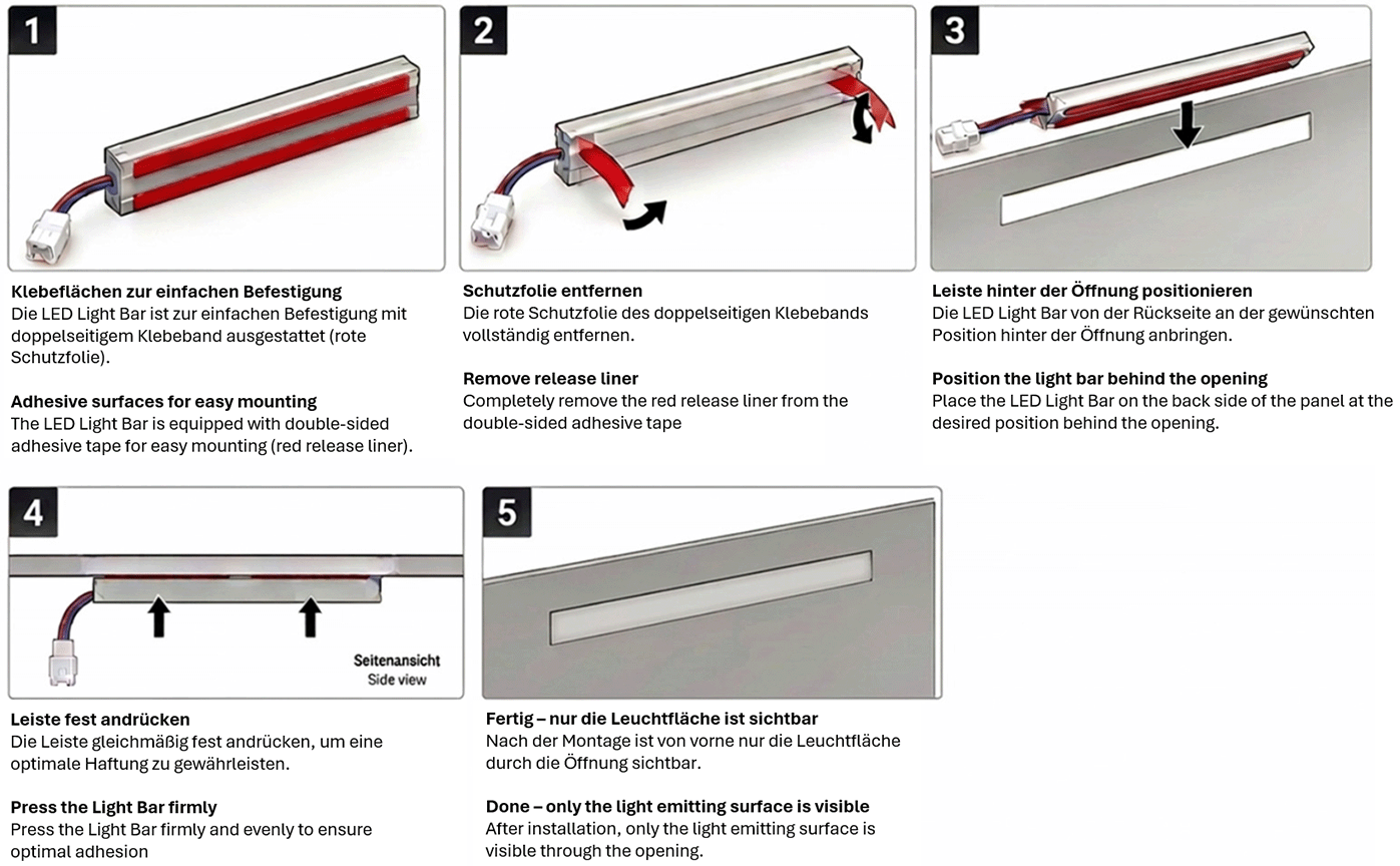 LED Light Bar 720 mm