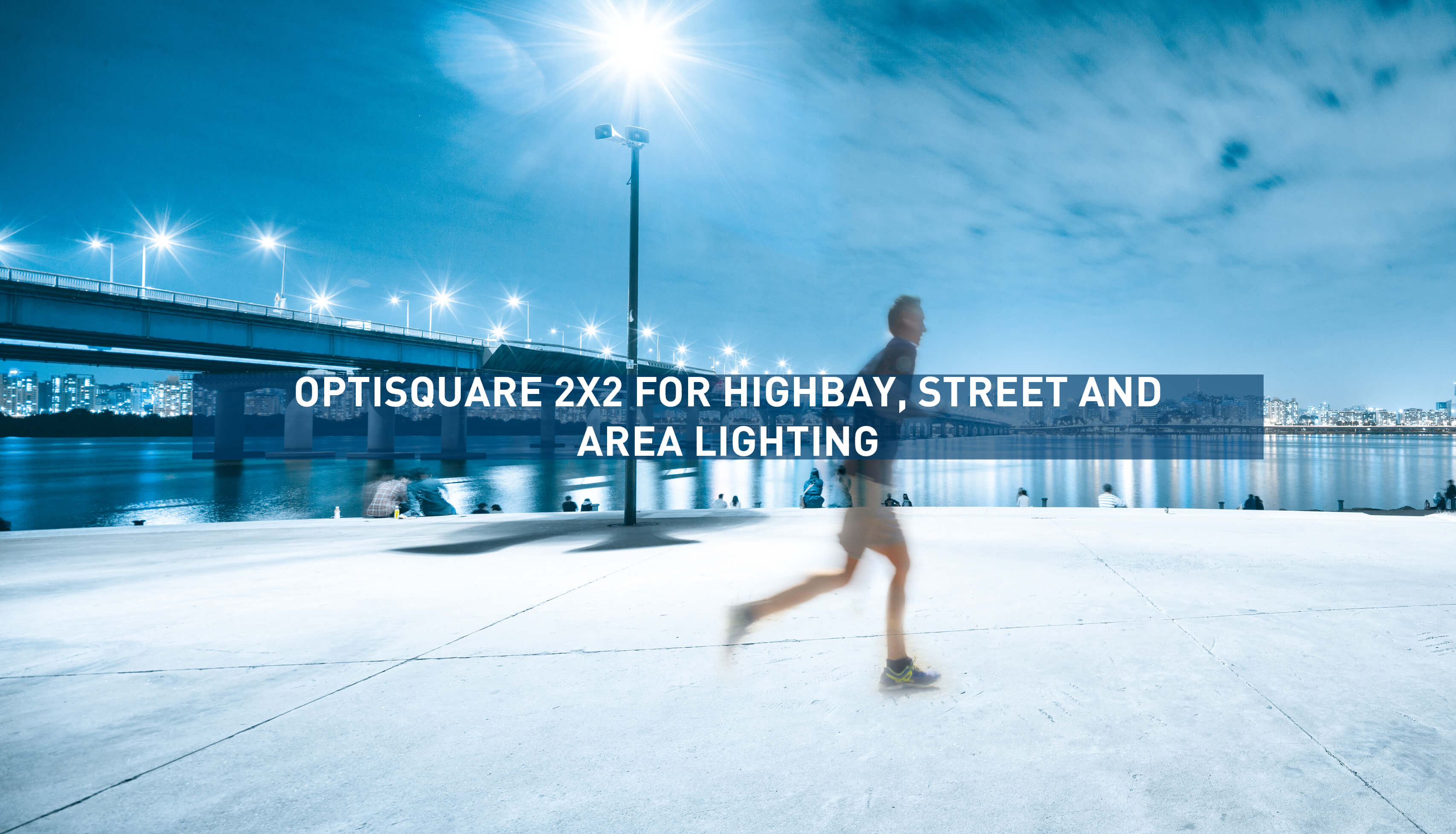 OptiSquare 2x2 for Highbay, Street and Area Lighting