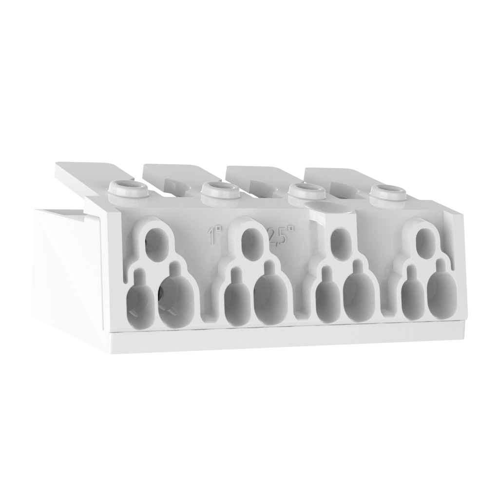 Terminal block 4 poles