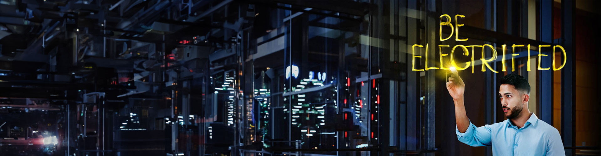 Header Light & Building