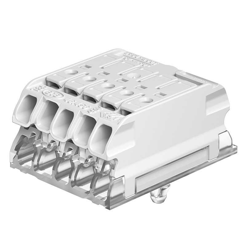Compact Rast 5 Snap-in terminal block