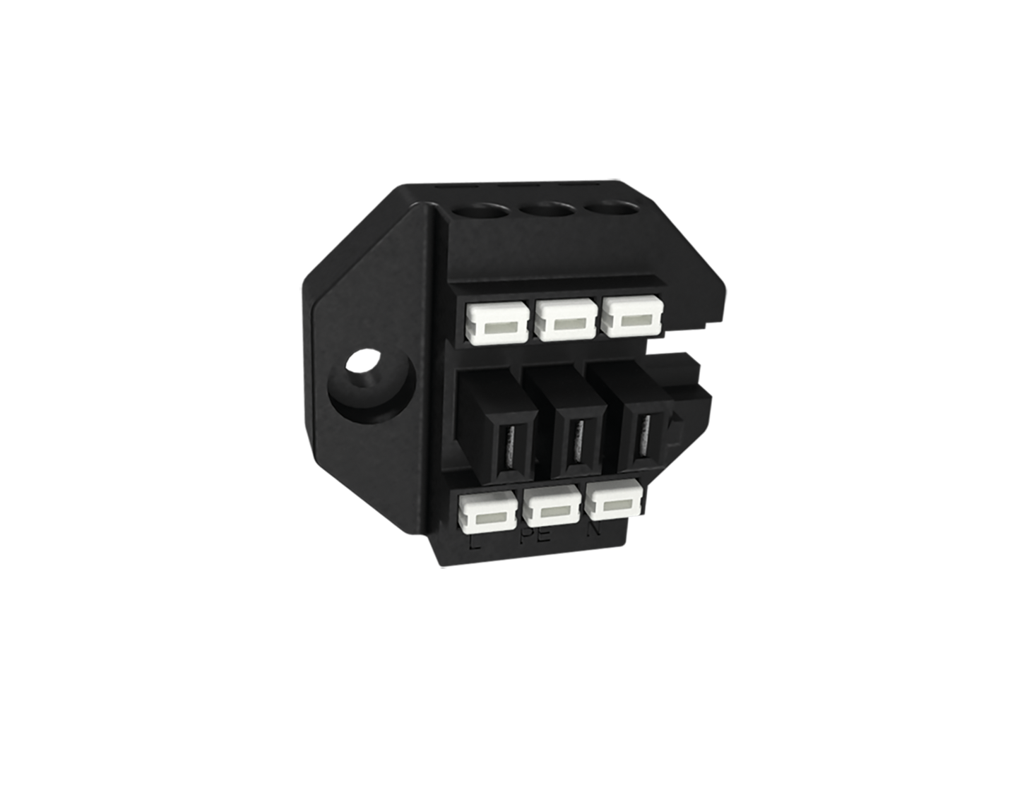 MainsVoltDisconnect P&R Socket - 3 pole