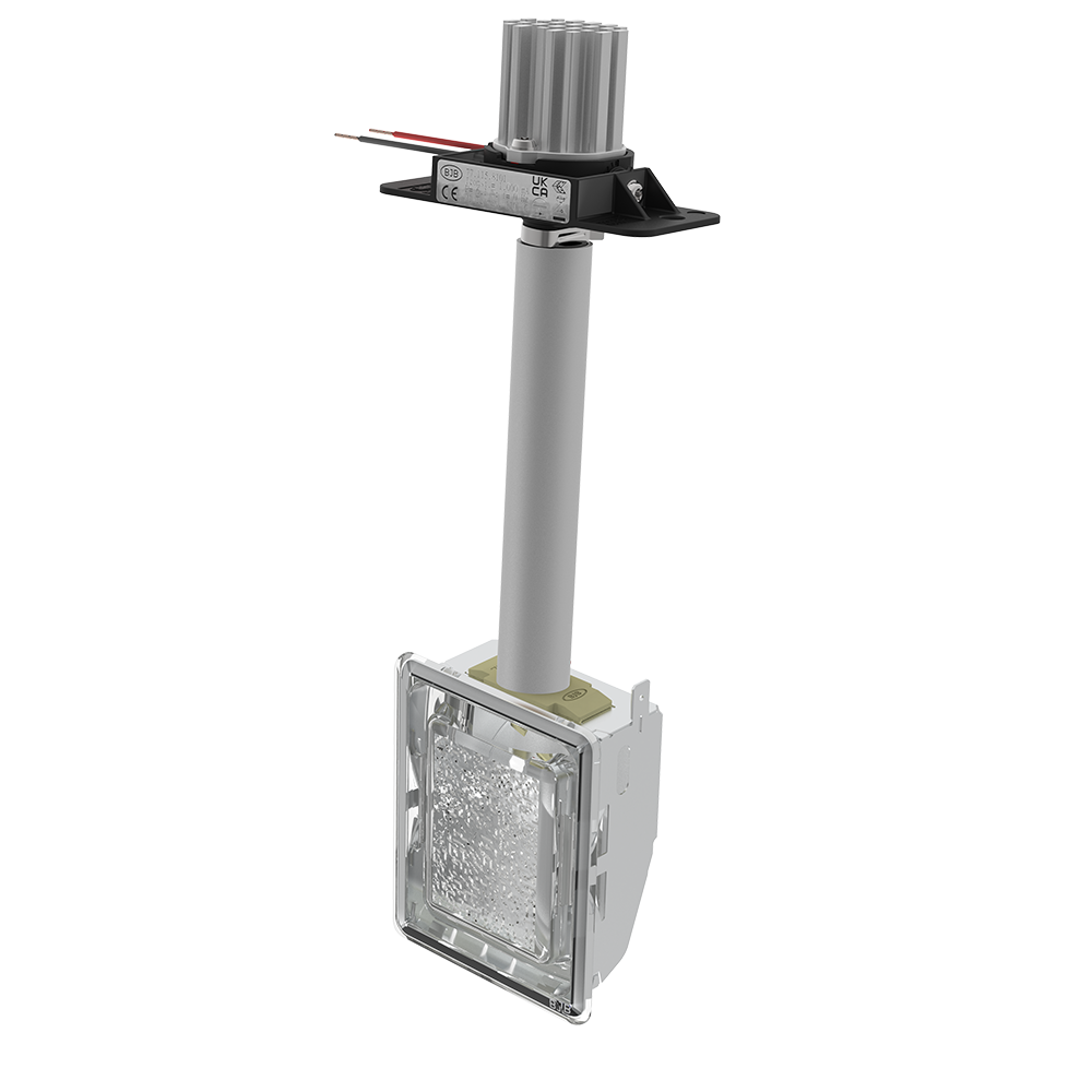 LED oven lamp Square 55x70 Set mit LED-Einheit 77.115.8101 und Reflektor-Einheit 77.638.U201